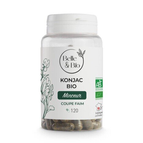 Konjac Bio - Glucomannan Bio 120 Capsule, Belle&Bio